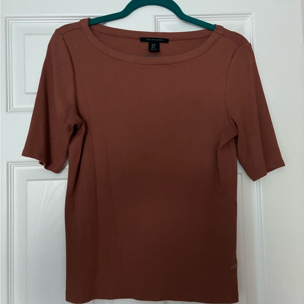 Tahari Women’s Brown Top